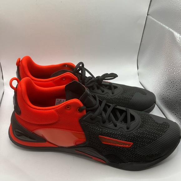 Puma Other - Puma Fuse Mens Running Shoes Poppy Red And Black Size 14/48.5 Brand New No Box